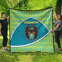 Kazakhstan Quilt The Eagle With Kazakh Patterns - Wonder Print Shop