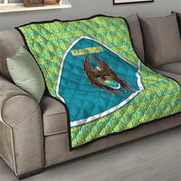 Kazakhstan Quilt The Eagle With Kazakh Patterns - Wonder Print Shop