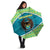 Kazakhstan Umbrella The Eagle With Kazakh Patterns - Wonder Print Shop