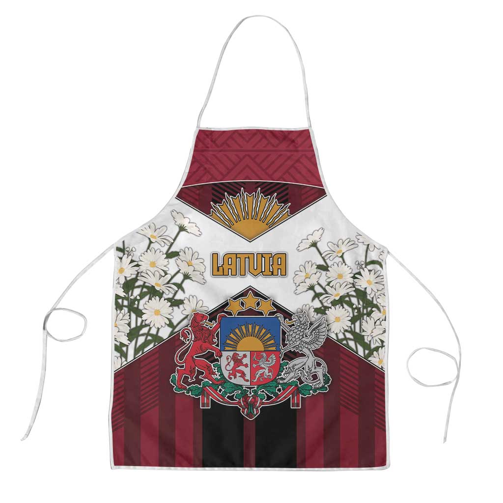 Latvia Apron Symbol With Latvians Patterns - Wonder Print Shop