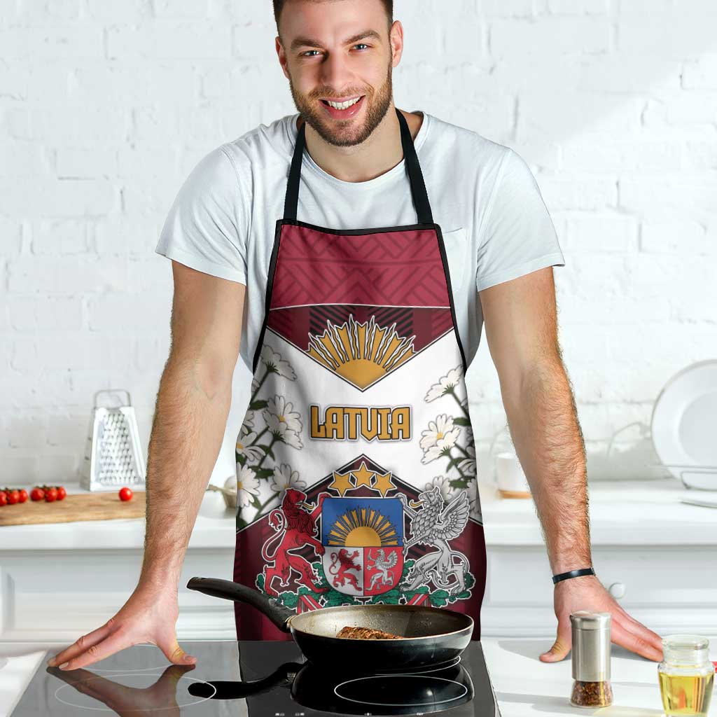 Latvia Apron Symbol With Latvians Patterns - Wonder Print Shop