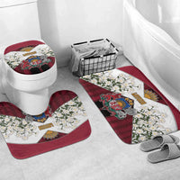 Latvia Bathroom Set Symbol With Latvians Patterns - Wonder Print Shop