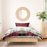 Latvia Bedding Set Symbol With Latvians Patterns - Wonder Print Shop