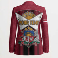 Personalized Latvia Blazer Symbol With Latvians Patterns - Wonder Print Shop