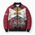 Personalized Latvia Bomber Puffer Jacket Symbol With Latvians Patterns - Wonder Print Shop