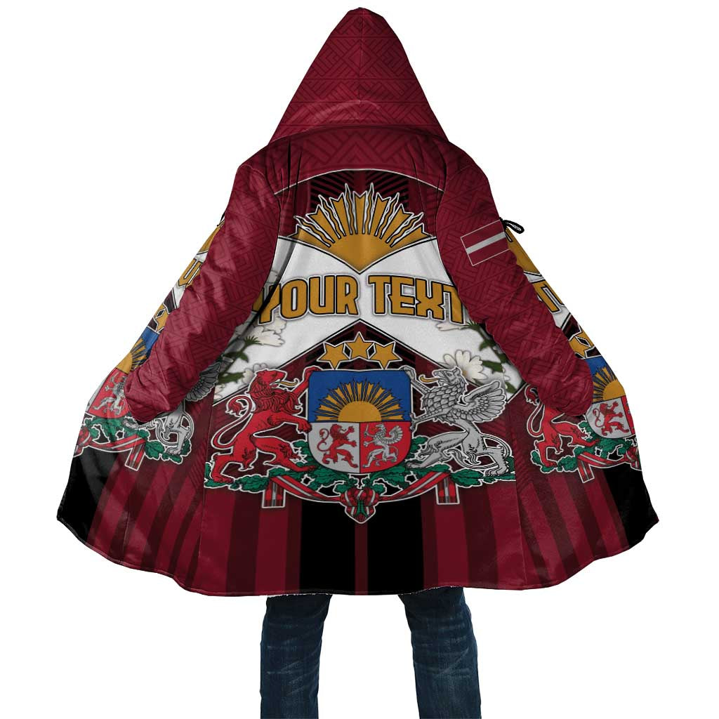 Personalized Latvia Cloak Symbol With Latvians Patterns - Wonder Print Shop
