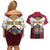 Personalized Latvia Couples Matching Off Shoulder Short Dress and Hawaiian Shirt Symbol With Latvians Patterns - Wonder Print Shop