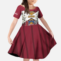 Personalized Latvia Family Matching Summer Maxi Dress and Hawaiian Shirt Symbol With Latvians Patterns - Wonder Print Shop