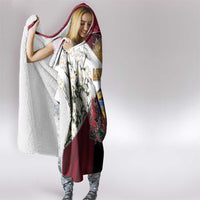 Latvia Hooded Blanket Symbol With Latvians Patterns - Wonder Print Shop