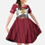Personalized Latvia Kid Short Sleeve Dress Symbol With Latvians Patterns - Wonder Print Shop