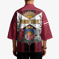 Personalized Latvia Kimono Symbol With Latvians Patterns - Wonder Print Shop