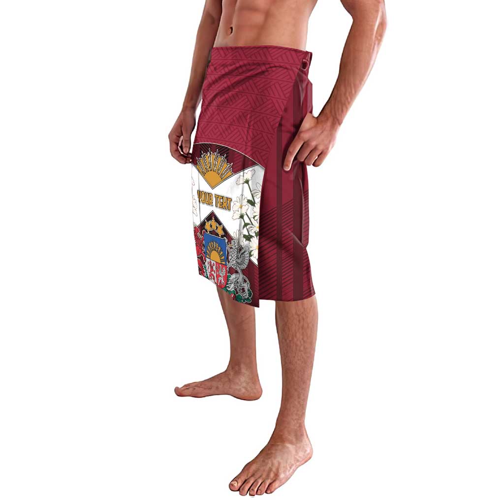 Personalized Latvia Lavalava Symbol With Latvians Patterns - Wonder Print Shop