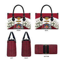 Latvia Leather Bag Symbol With Latvians Patterns - Wonder Print Shop