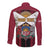 Personalized Latvia Long Sleeve Button Shirt Symbol With Latvians Patterns - Wonder Print Shop