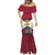 Personalized Latvia Mermaid Dress Symbol With Latvians Patterns - Wonder Print Shop