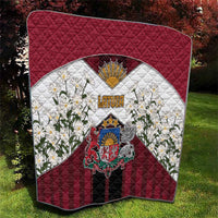 Latvia Quilt Symbol With Latvians Patterns - Wonder Print Shop