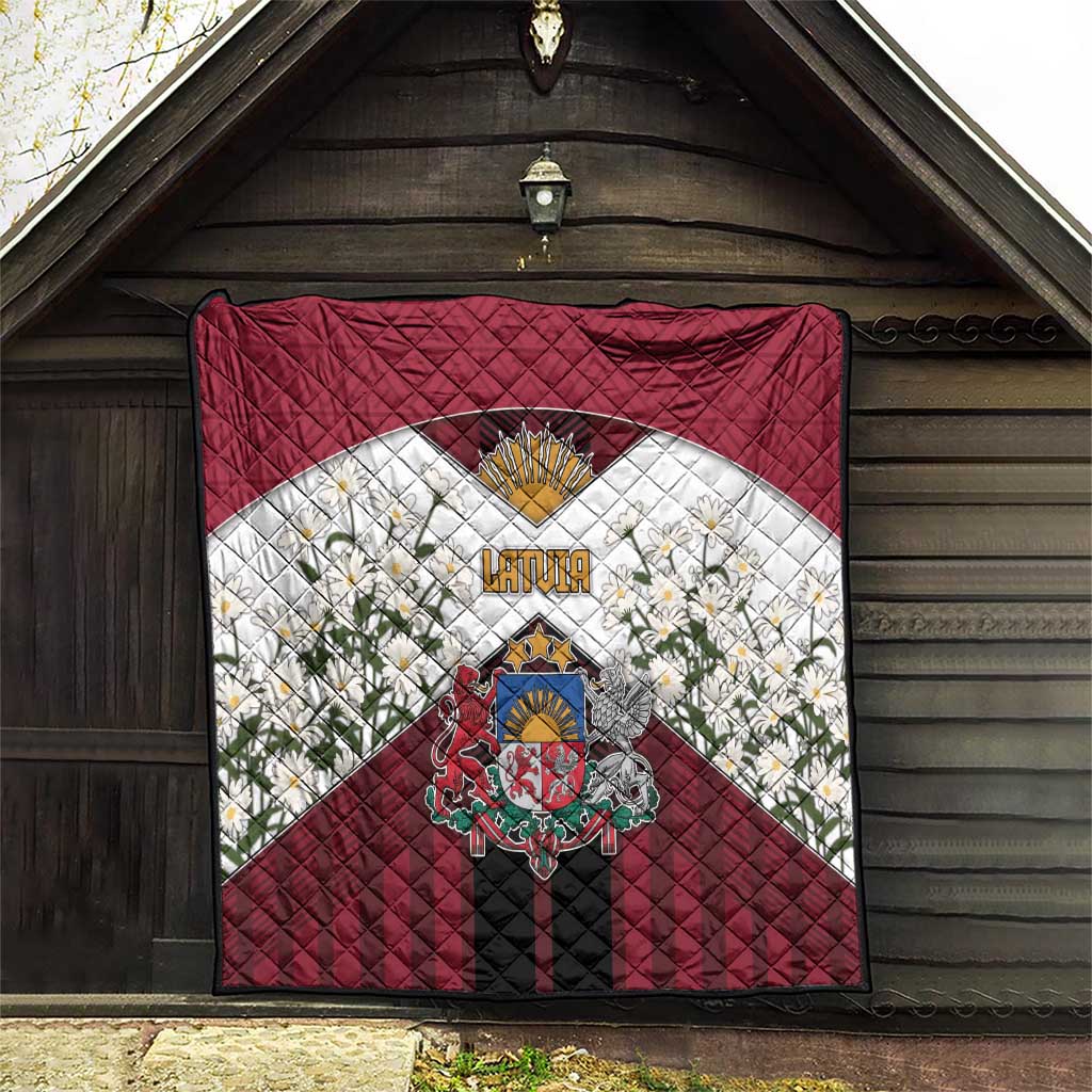 Latvia Quilt Symbol With Latvians Patterns - Wonder Print Shop