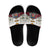 Latvia Slide Sandals Symbol With Latvians Patterns - Wonder Print Shop