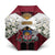Latvia Umbrella Symbol With Latvians Patterns - Wonder Print Shop