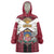 Personalized Latvia Wearable Blanket Hoodie Symbol With Latvians Patterns - Wonder Print Shop