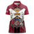 Personalized Latvia Women Polo Shirt Symbol With Latvians Patterns - Wonder Print Shop