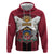 Personalized Latvia Zip Hoodie Symbol With Latvians Patterns - Wonder Print Shop