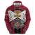 Personalized Latvia Zip Hoodie Symbol With Latvians Patterns - Wonder Print Shop