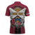 Personalized Latvia Zipper Polo Shirt Symbol With Latvians Patterns - Wonder Print Shop