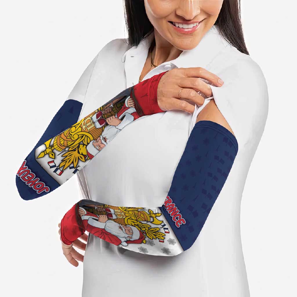 France Christmas Arm Sleeves Pere Noel And Pere Fouettard - Wonder Print Shop