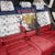 France Christmas Back Car Seat Cover Pere Noel And Pere Fouettard - Wonder Print Shop