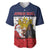 France Christmas Baseball Jersey Pere Noel And Pere Fouettard - Wonder Print Shop