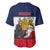 France Christmas Baseball Jersey Pere Noel And Pere Fouettard - Wonder Print Shop