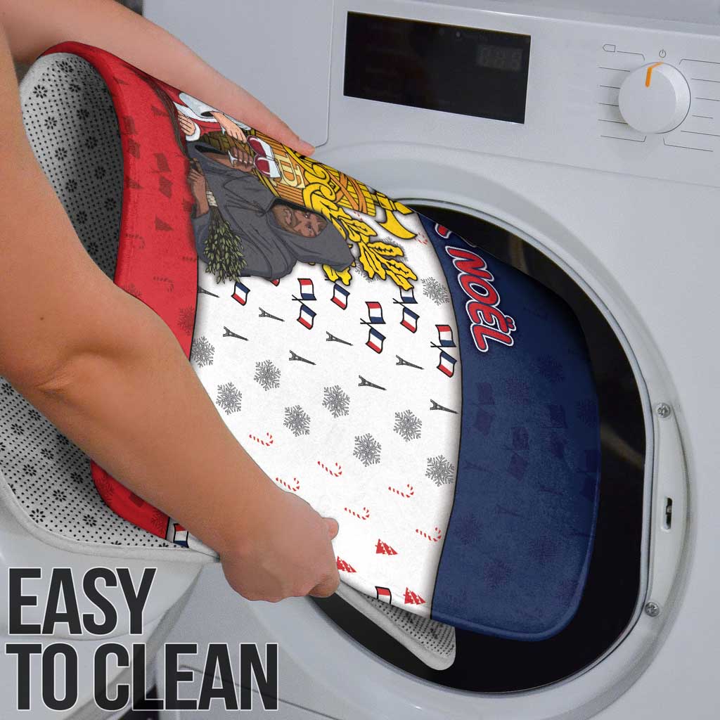 France Christmas Bathroom Set Pere Noel And Pere Fouettard - Wonder Print Shop