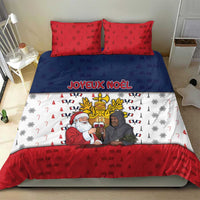 France Christmas Bedding Set Pere Noel And Pere Fouettard - Wonder Print Shop