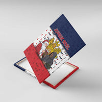 France Christmas Canvas Wall Art Pere Noel And Pere Fouettard - Wonder Print Shop