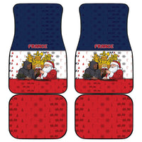 France Christmas Car Mats Pere Noel And Pere Fouettard - Wonder Print Shop