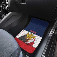 France Christmas Car Mats Pere Noel And Pere Fouettard - Wonder Print Shop