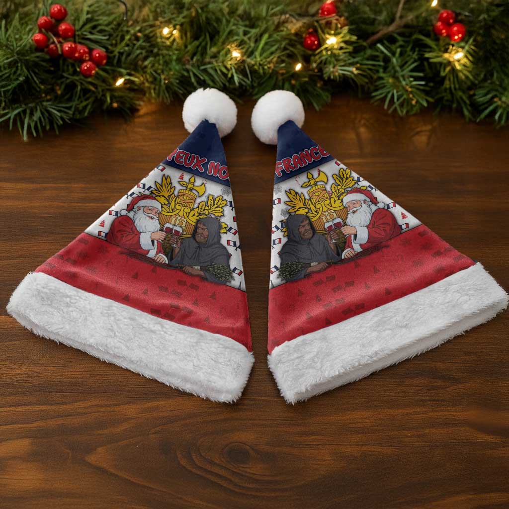 France Christmas Santa Hat Pere Noel And Pere Fouettard - Wonder Print Shop