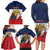 France Christmas Family Matching Long Sleeve Bodycon Dress and Hawaiian Shirt Pere Noel And Pere Fouettard - Wonder Print Shop