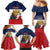 France Christmas Family Matching Mermaid Dress and Hawaiian Shirt Pere Noel And Pere Fouettard - Wonder Print Shop