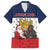 France Christmas Family Matching Off Shoulder Maxi Dress and Hawaiian Shirt Pere Noel And Pere Fouettard - Wonder Print Shop