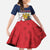 France Christmas Family Matching Tank Maxi Dress and Hawaiian Shirt Pere Noel And Pere Fouettard - Wonder Print Shop