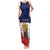 France Christmas Family Matching Tank Maxi Dress and Hawaiian Shirt Pere Noel And Pere Fouettard - Wonder Print Shop