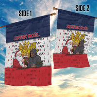 France Christmas Garden Flag Pere Noel And Pere Fouettard - Wonder Print Shop