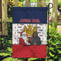 France Christmas Garden Flag Pere Noel And Pere Fouettard - Wonder Print Shop