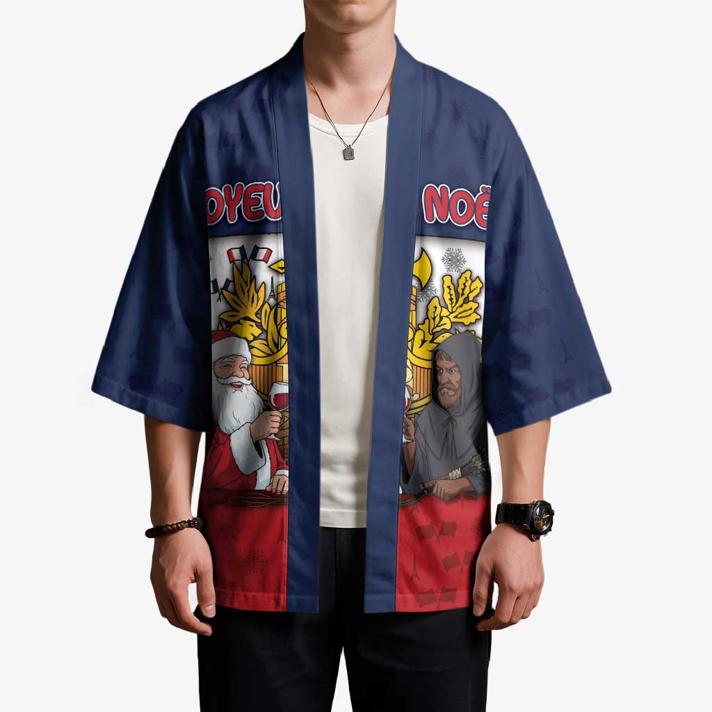 France Christmas Kimono Pere Noel And Pere Fouettard - Wonder Print Shop