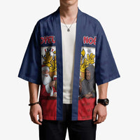 France Christmas Kimono Pere Noel And Pere Fouettard - Wonder Print Shop