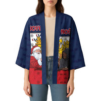 France Christmas Kimono Pere Noel And Pere Fouettard - Wonder Print Shop