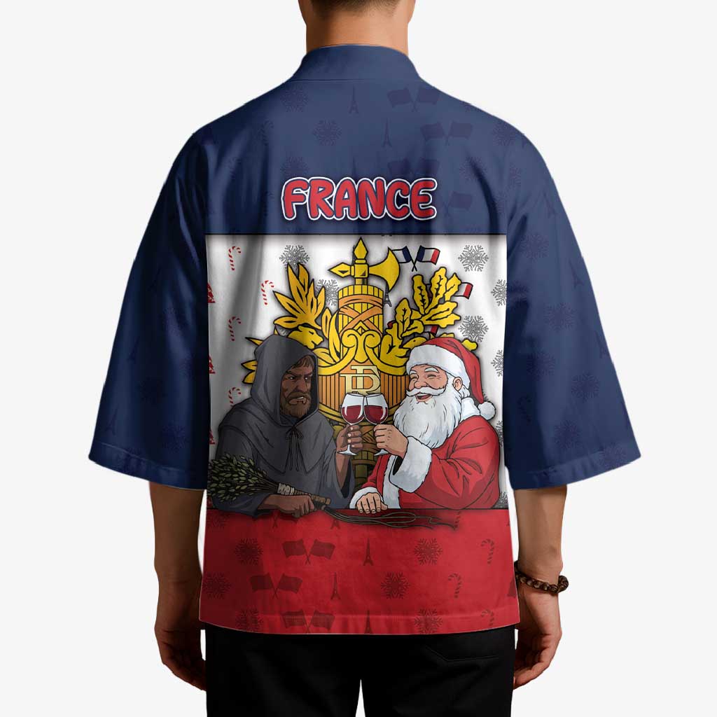 France Christmas Kimono Pere Noel And Pere Fouettard - Wonder Print Shop