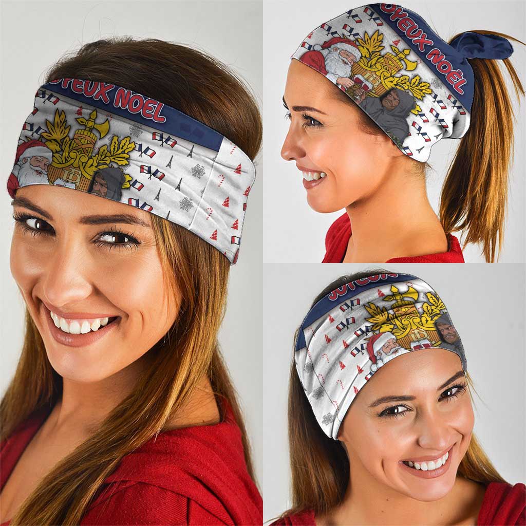 France Christmas Neck Gaiter Pere Noel And Pere Fouettard - Wonder Print Shop